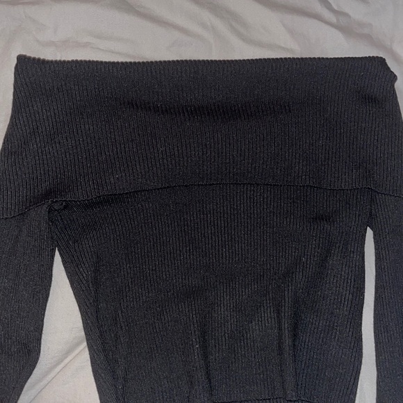 Divided Tops - Off-the-shoulder ribbed top from H&M